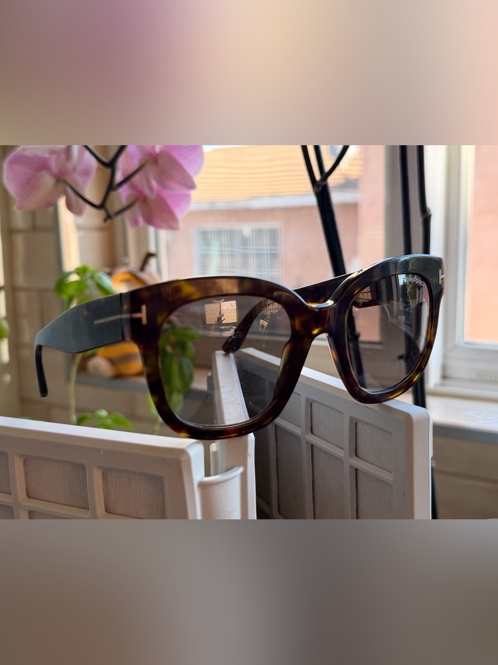 Tom Ford Beatrix Tortoiseshell Women's Sunglasses